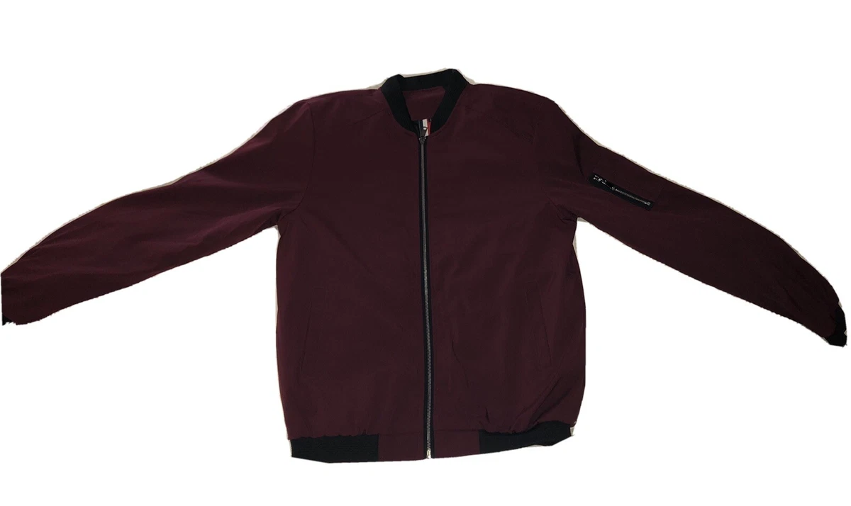 Beast Supreme Veste de bombardier Rouge vin Large