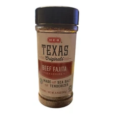 H-E-B Texas Originals Beef Fajita Seasoning 5.75 oz Authentic Texas Taste