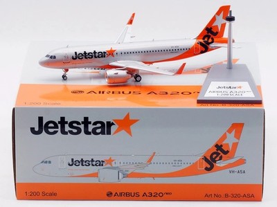 Inflight B-320-ASA Jetstar Airways Airbus A320-200 VH-A5A Diecast