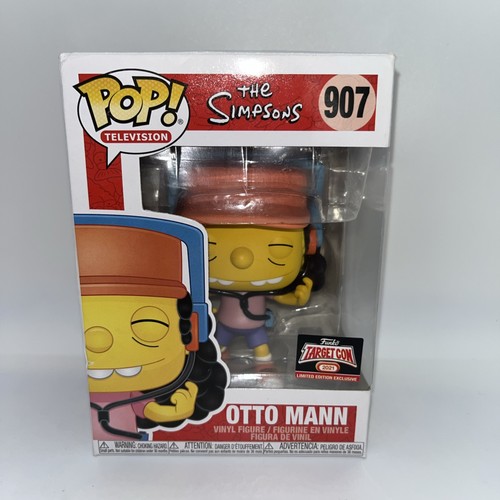 Funko Pop! Television: 2021 Exclusive The Simpsons OTTO MANN #907 - Picture 11 of 13