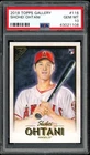 2018 Topps Gallery Shohei Ohtani #116 RC PSA 10