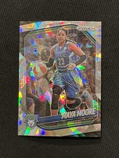 MAYA MOORE 2025 Panini Prizm WNBA SILVER CRACKED ICE HOLO Minnesota Lynx #135