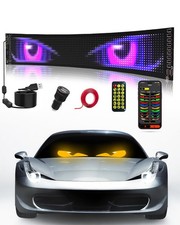 Devil Eyes Light for Windshield: 23.4"x4.7" Programmable LED Signs with APP ...