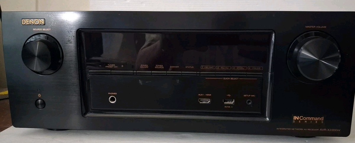 Denon AVR AVR-X2200W 7.1 Channel 95 Watt Receiver for sale online
