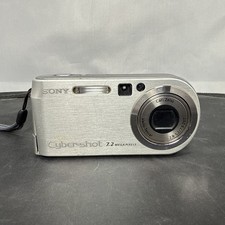 Sony CyberShot Digital Camera DSC-P200 7.2MP Untested Replacement Parts Repair