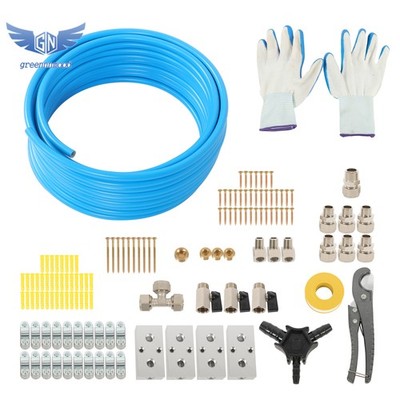Compressed Air Line Kit 1/2  × 100FT, Shop Air Line Kit, Shop Air Compressor