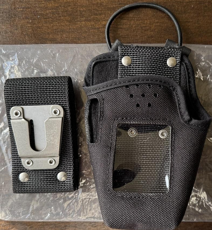 New Harris P5400 P5500 and similar Nylon holster with swivel loop