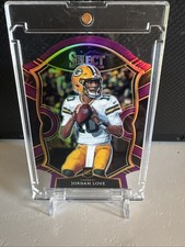 2020 Panini Select - Concourse Jordan Love #47 Purple Prizm Die-Cut (RC)
