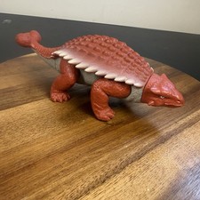 Vintage 1987 Playskool Definitely Dinosaurs Ankylosaurus 8" Toy Figure