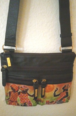 ICON Of Los Angeles Soft Leather Crossbody Purse. Pre-owned, But Beautiful,...