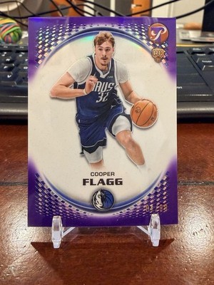 Cooper Flagg RC Pristine Purple Refractor 2025-26 Topps Pristine # /99 Mavericks