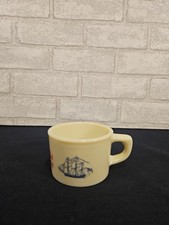 Vintage Old Spice Shaving Mug Shulton Ship Grand Turk Salem 1786, 2.3  tall