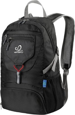 WATERFLY Ultraleicht Faltbar Klein Rucksack: 20L Leicht Packable Wanderrucksack