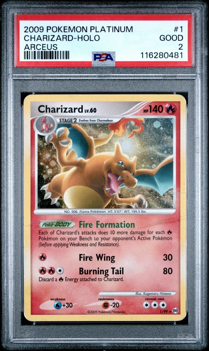 Charizard Pokémon TCG Professional Sports Authenticator (PSA