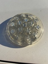 Rare vintage beautiful glass flower frog of 50's