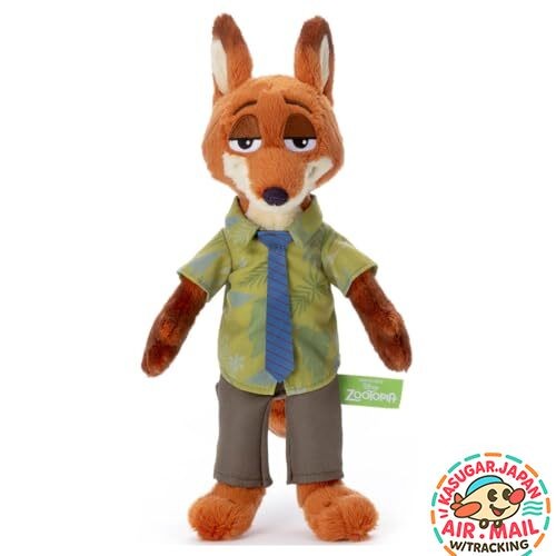 Takara Tomy Arts Disney Zootopia Plush S Nick Wilde fm Japan w/Tracking