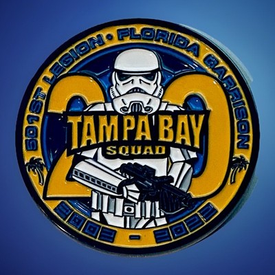 501st Legion Florida Garrison Coin Tampa Bay Squad 20 Years 2022 Star Wars