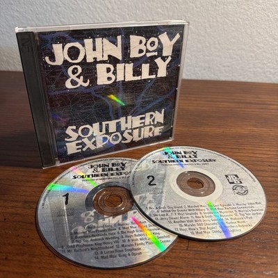 JOHN BOY & BILLY: Southern Exposure 2CD 1995 JB&B Inc. VG+ Tested