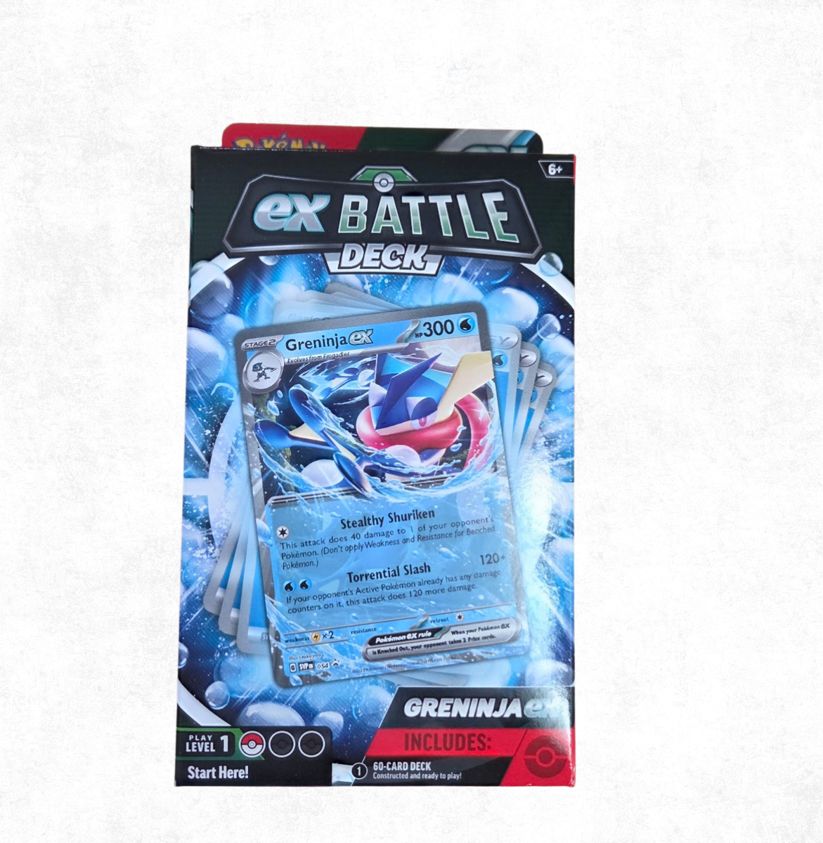 Pokémon TCG Greninja EX Battle Deck - Sealed - SVP 054 Promo - 60