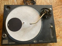 Technics SL-1200MK3 Black Direct Drive DJ Turntable Tested Working