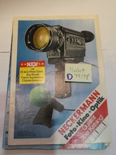 Neckermann zdjęcie kino optyczne katalog 1973/74 ok. 60 stron, dobrze zachowane D