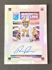 Ryan Ramczyk 2021 Donruss Elite Football Back To The Future Auto #ed 61/149
