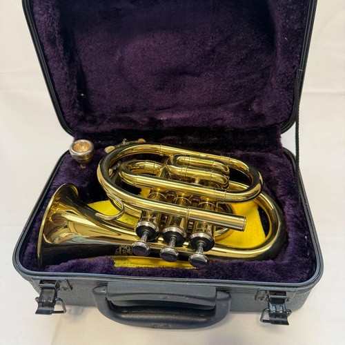J. Michael Pocket Trumpet with Case
