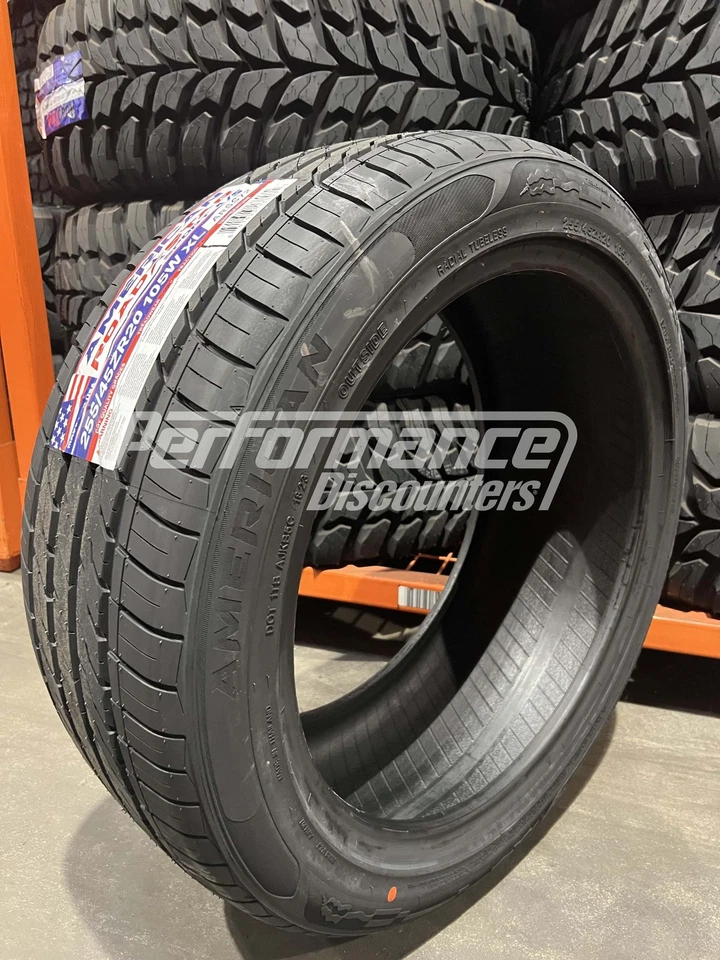 4 neumáticos nuevos American Roadstar Sport AS 255/45R20 105W SL BSW 255 45 20 2554520 Foto 2 de 4