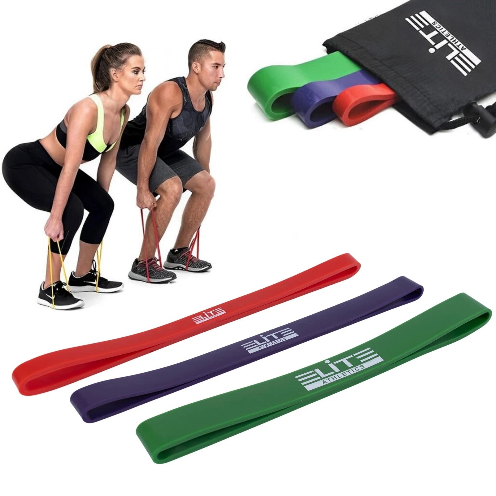 Heavy Thick Resiance Bands Set of 3, Monster Short Bands, Deadlift Band, Glut...
Opens in a new wind