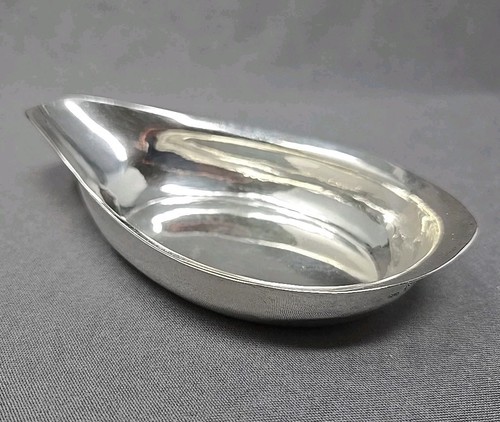 Thomas Wallis II British Georgian Sterling Silver Pap Boat Circa 1808 - Picture 1 of 11