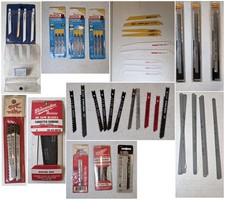 Saw Blade Lot Jigsaw SAWZALL Reciprocating Hacksaw Lenox Bosch Milwaukee DeWalt