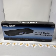 TRENDnet  (TEG-S16g) 16-Port Gigabit Rack-Mou...