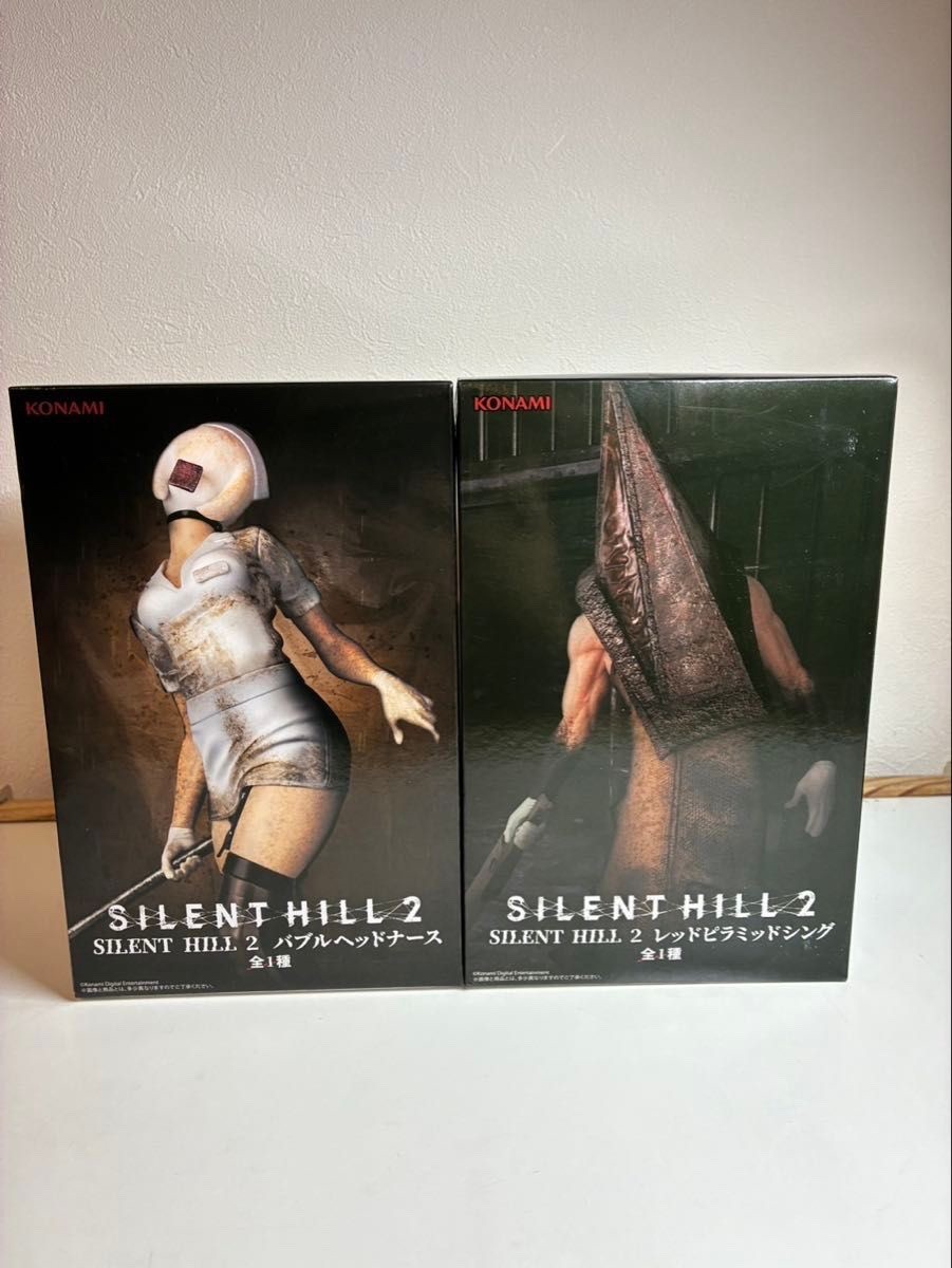 SILENT HILL 2 Red Pyramid Thing & Bubble Head Nurse Figure Set