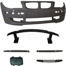 Set Kit 1er für BMW E81 E87 Bj 07-11 Stoßstange vorne+Träger+Zubehör nur Limo