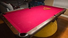 Pool Table for sale. 8ft Olhausen brand. Good condition. Full size. Pool Lamp.
