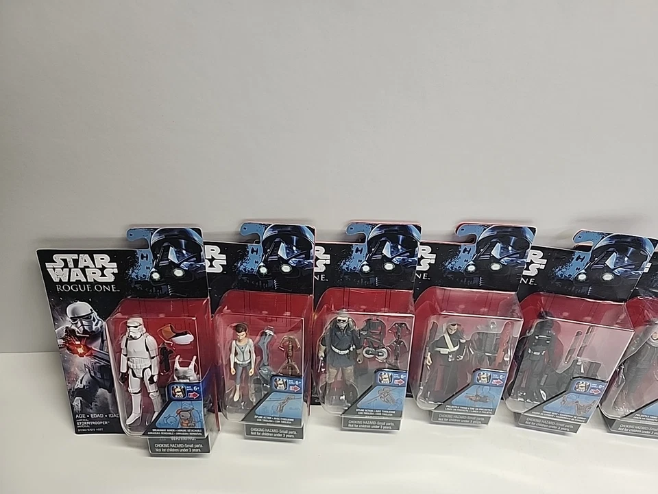 Lote de 9 figuras de acción Star Wars Rogue One 3,75" en tarjeta nuevo en paquete envío gratuito Foto 2 de 4