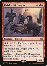 Rakdos Pit Dragon [Duel Decks Anthology] Lightly Played