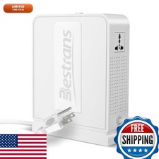 BESTRANS 3000W Step Up Transformer 110V to 220V Pearl White