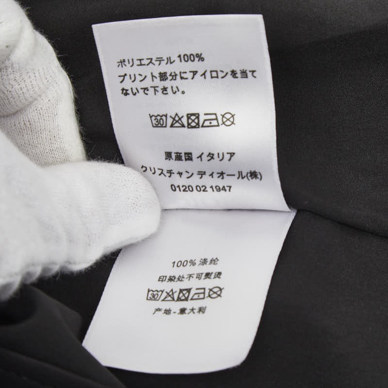 Christian Dior BEE Bee CD logo Short Sleeve Pleated Dress Size L Women 【Us... thumbnail 7