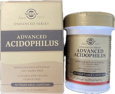 Advanced Acidophilus 50 pflanzliche Kapseln Solgar