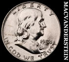 1954-D Franklin Half Dollar- Silver- Choice Gem Brilliant Unc+++ #J9142