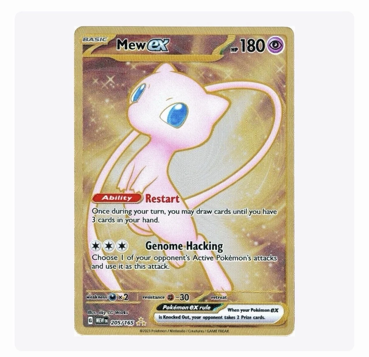 Mew Ex Pokémon TCG Cards for sale | eBay
