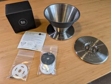 December Dripper for Basket Filters + Spare Parts (Plate, Gaskets, Screw)