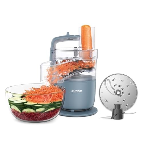 Kenwood MultiPro Go FDP22.130GY, Robot da Cucina, Trita, Affetta, Grattugia, Rid foto 2