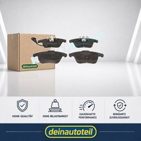 Bremsbelagsatz Scheibenbremse Vorne RAP Brakes R P0640 FÜR Audi Seat VW