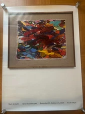 Mark Grotjahn / 2024 Exhibition Japan Original Promo Poster 24x32in 61x83cm