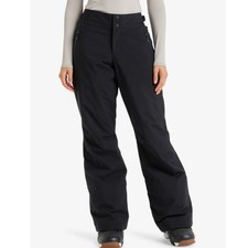 Roxy Snow Pants Womens Medium Black Excellent DryFlight 10K Waterproof Ski Wear