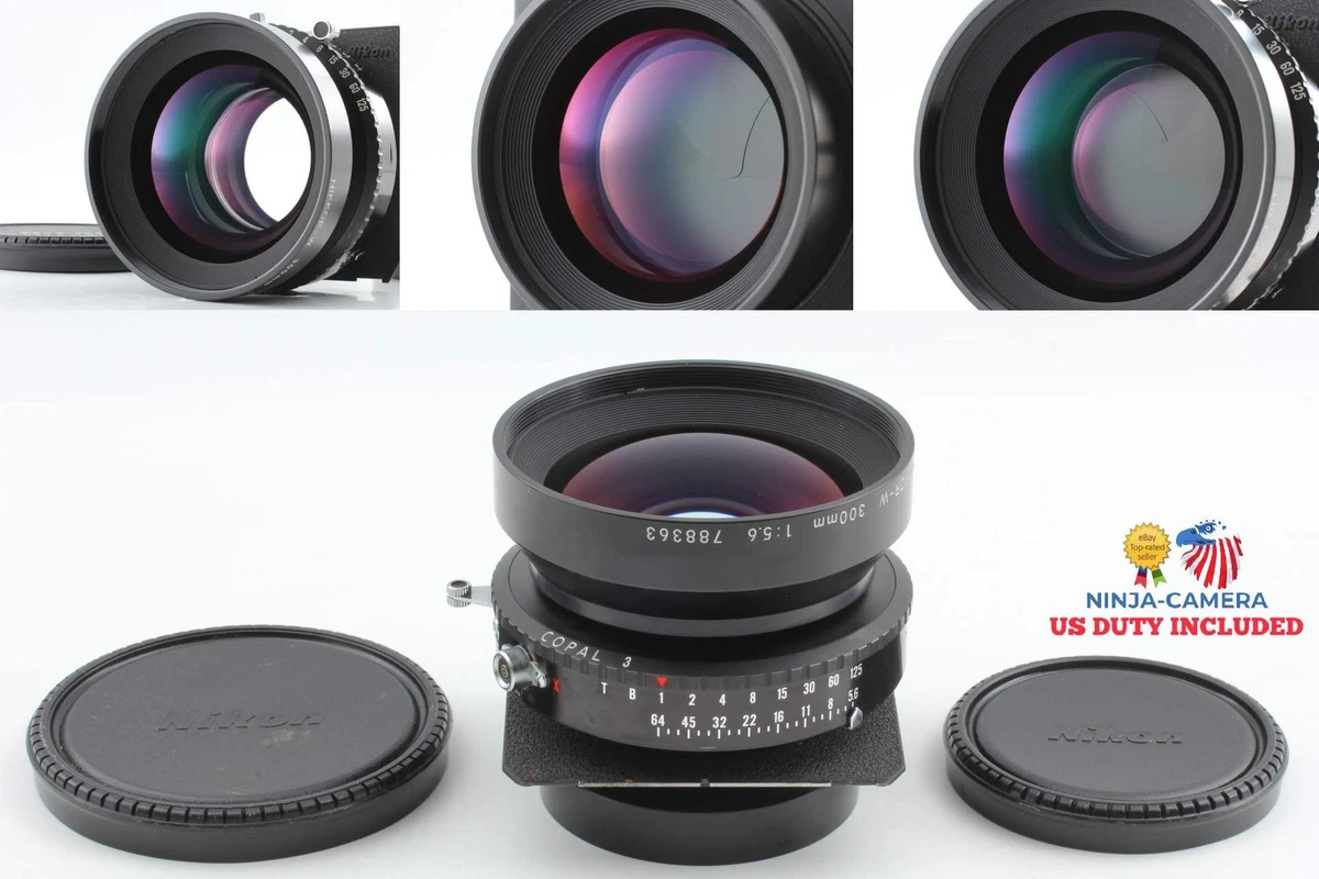 ニコン Nikon Nikkor W 300mm f5.6 大判レンズ 3910 Nikon NIKKOR W 300mm Focal Camera Lenses for sale - eBay