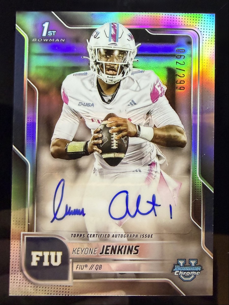 2025 Bowman University Chrome - Chrome Prospect Autographs Keyone