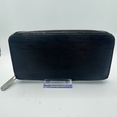 LOUIS VUITTON Epi Black Zip-Around Wallet 2013